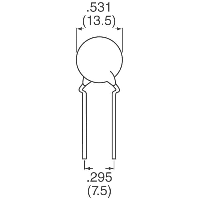 S222K53X7RP63K7R Vishay Beyschlag/Draloric/BC Components  Keramikkondensatoren